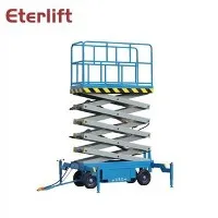 فضائی کام پلیٹ فارم خود چلنے الیکٹرک کینچی لفٹوں