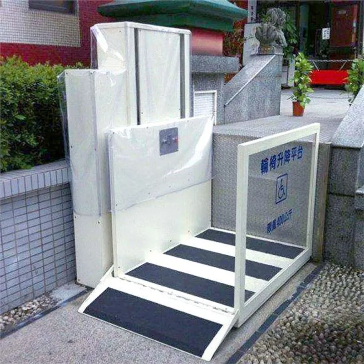 پورچ کے لیے الیکٹرک لفٹ لفٹ۔