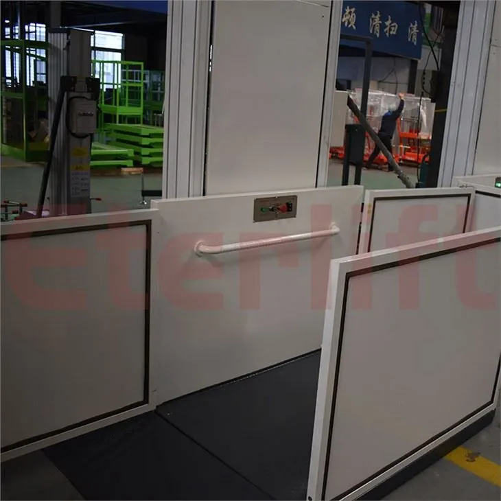 عمودی وہیل چیئر لفٹ