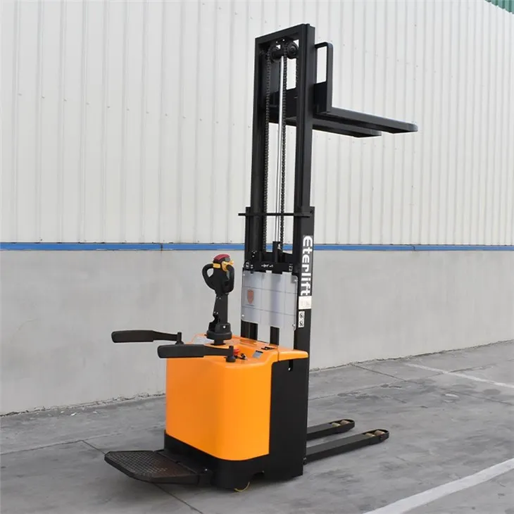 Stand On Full Electric Stacker