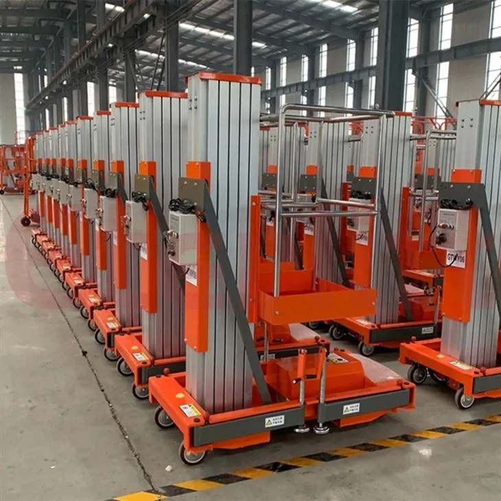 سنگل مست ایلومینیم الائے لفٹ