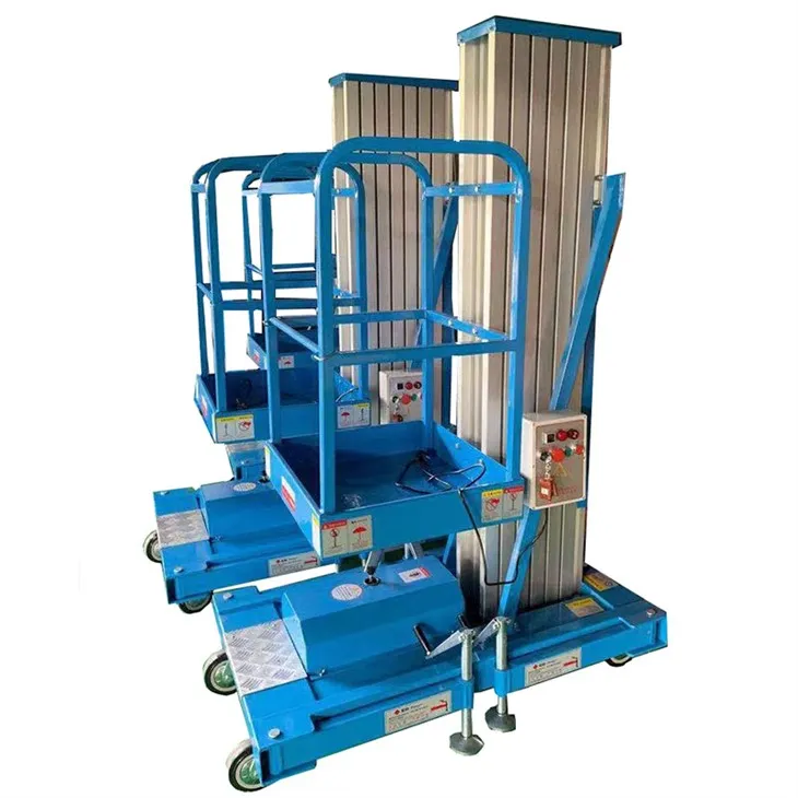 ایک مست ایلومینیم ایریل ورک پلیٹ فارم