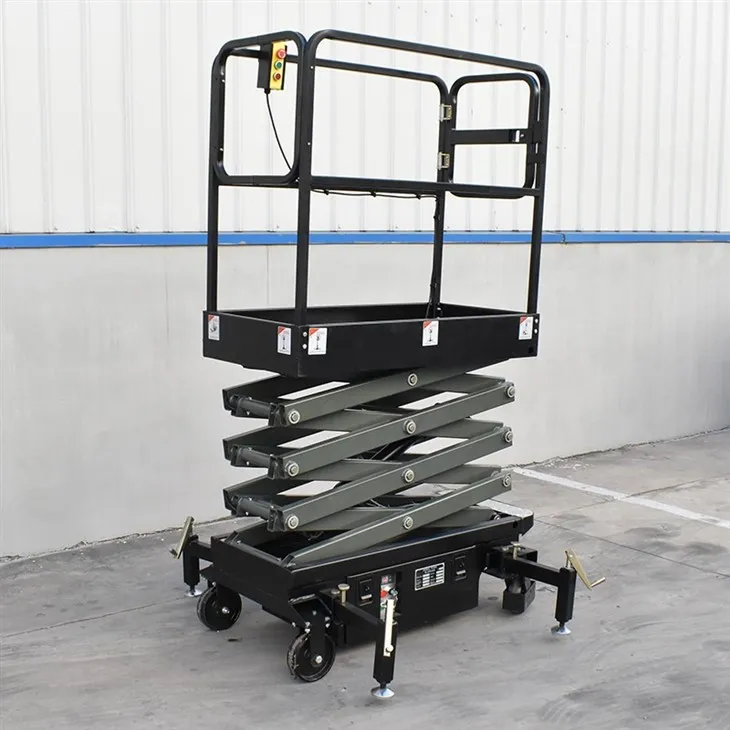 Semi Electric Mini Scissor Lift Platform