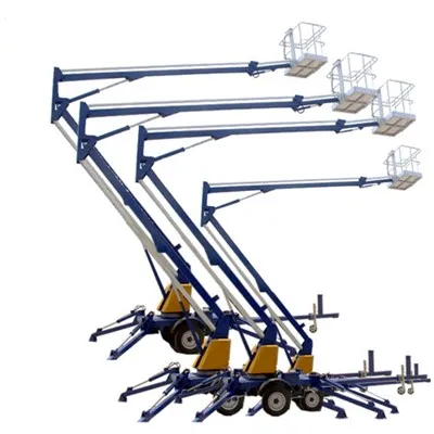 Towable Articulating بوم لفٹ