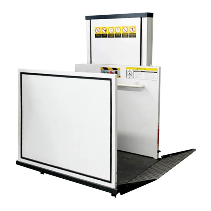 عمودی پلیٹ فارم وہیل چیئر لفٹیں